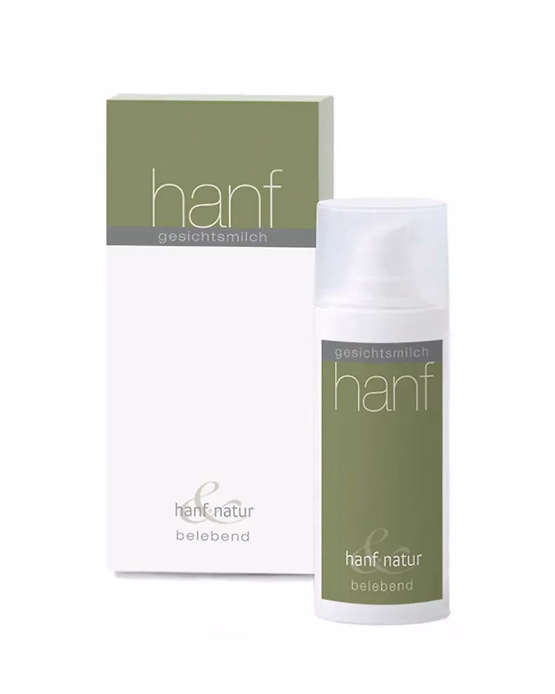 Hanf-Gesichtsmilch belebend
