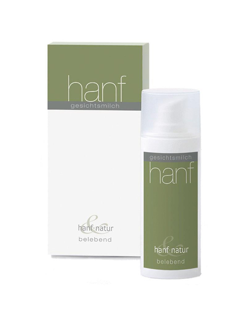 Hanf-Gesichtsmilch belebend