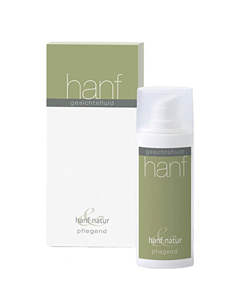 Hanf-Gesichtsfluid pflegend