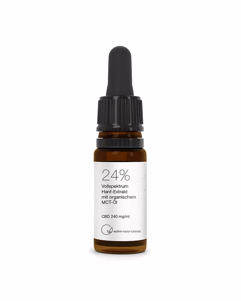 Das WahreNaturTalente MCT Öl 24% CBD 10ml
