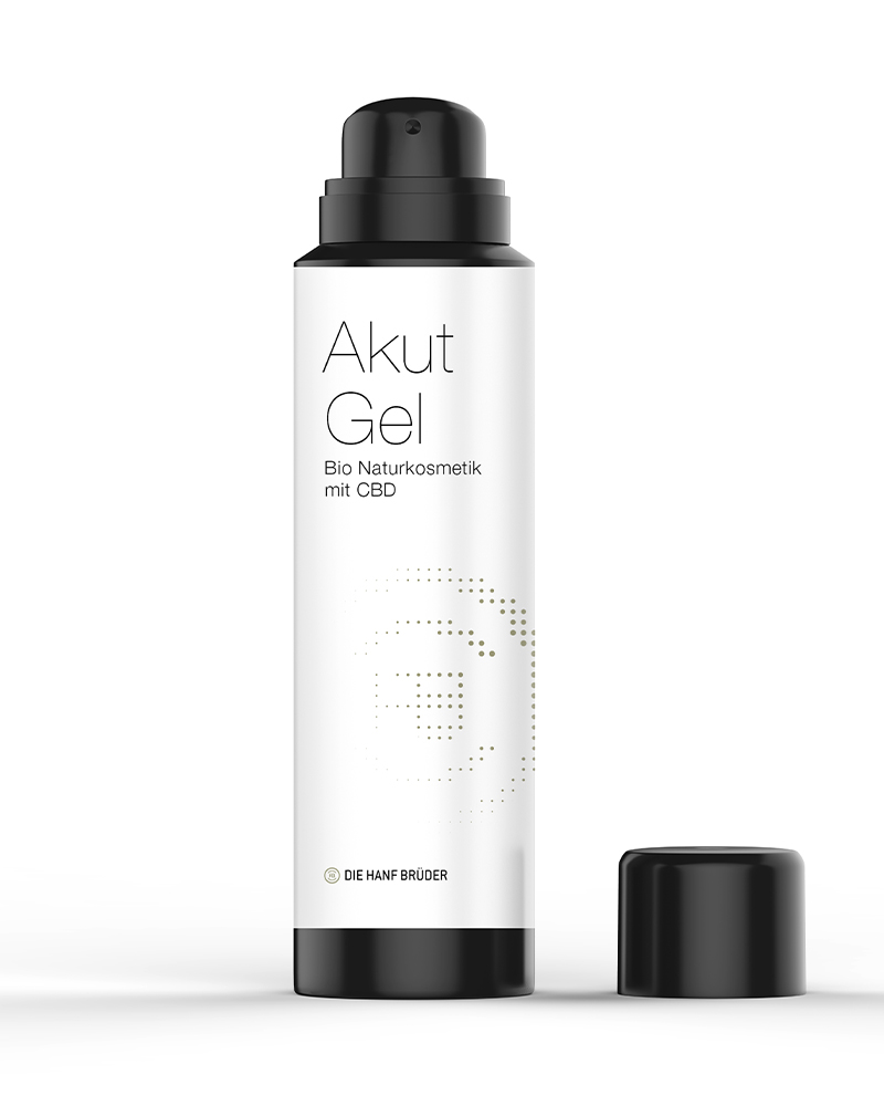 Das Hanf Brüder BIO Akut Gel mit CBD