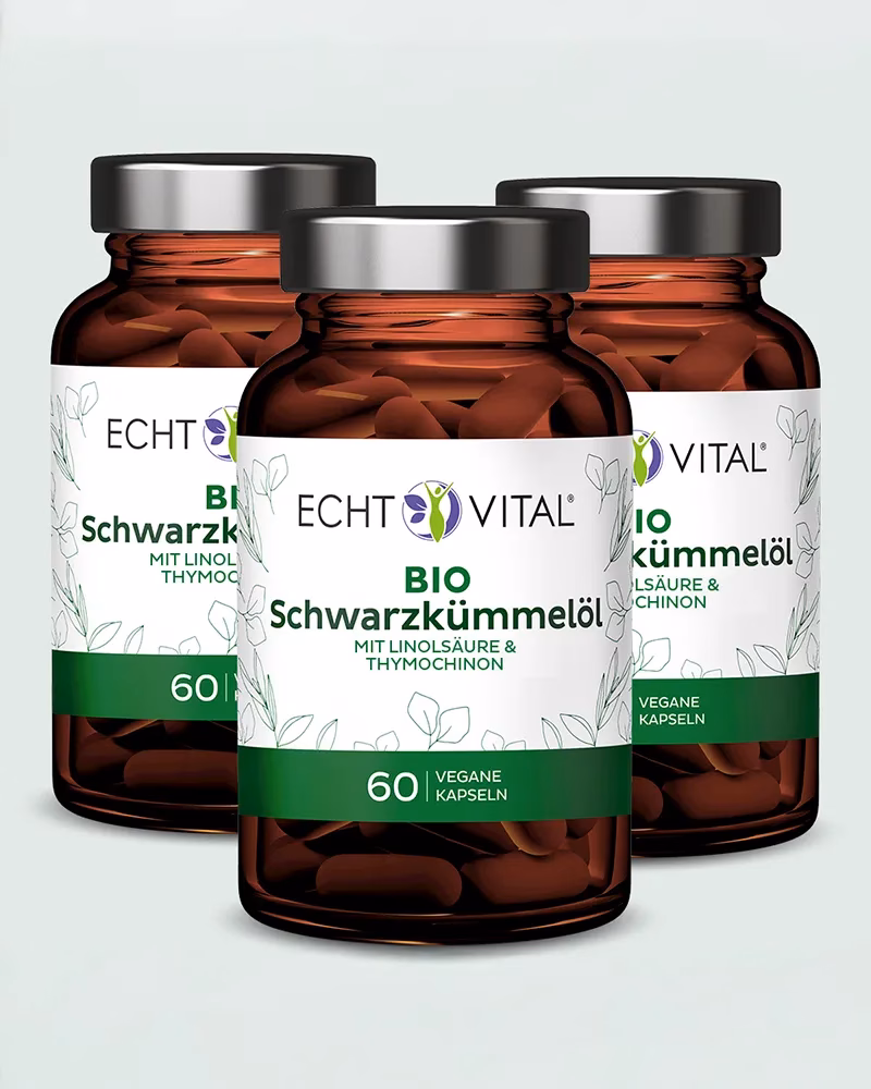 Bio Schwarzkümmelöl 180 Kapseln