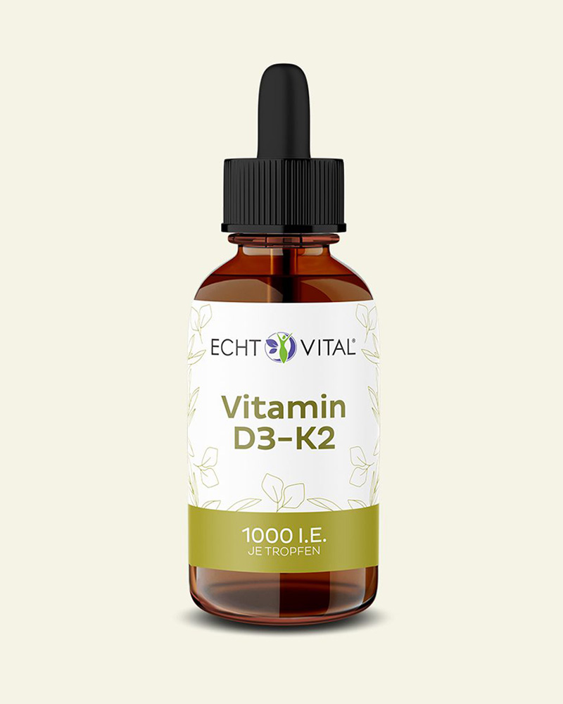 Vitamin D3 K2 Tropfen 50ml mit MCT-Öl
