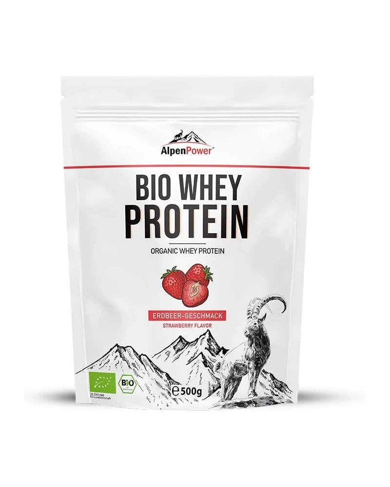 BIO Whey Protein – Erdbeere 500g
