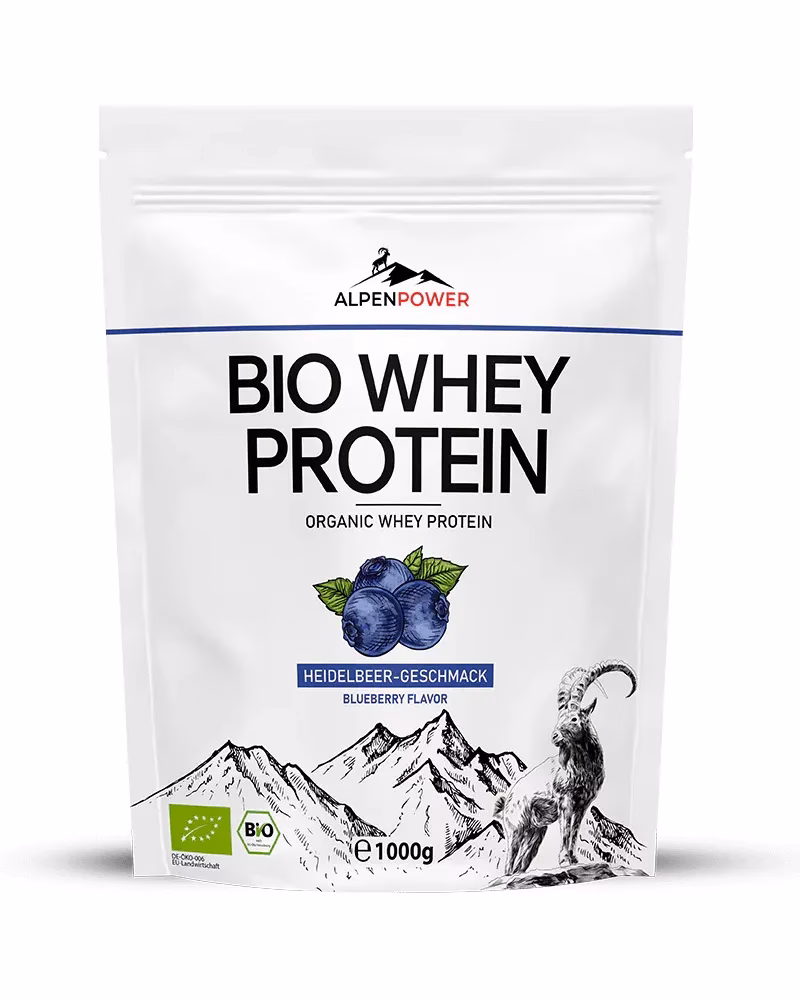 BIO Whey Protein – Heidelbeer 500g